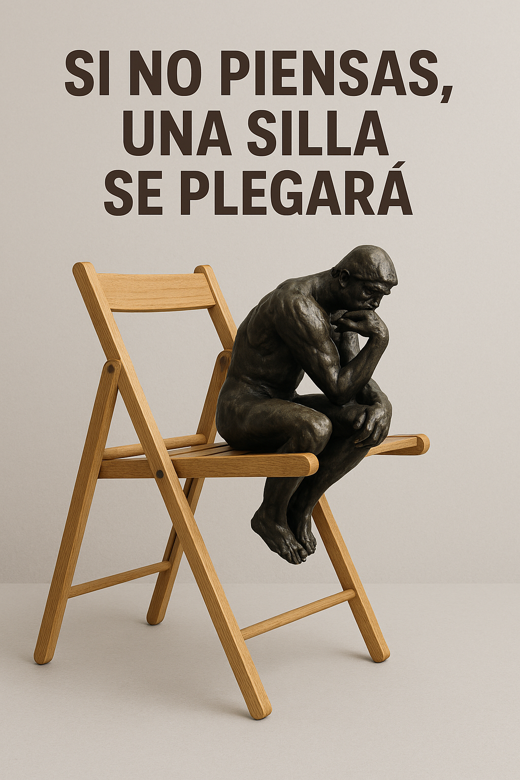 🧠La silla que te obliga a pensar antes de sentarte